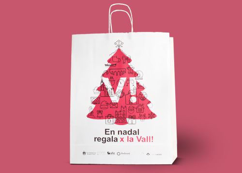 Bolsa regalo navidad para Ayuntamiento de Vall duxo